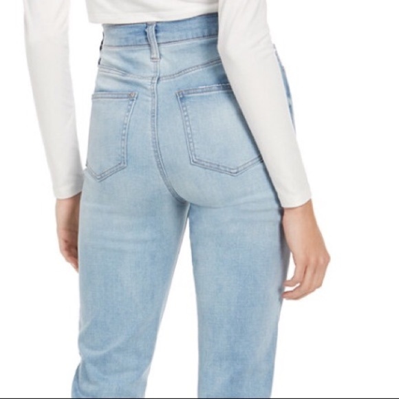 Celebrity Pink Denim - High Rise Distressed Slim Straight Leg Jeans 0/24